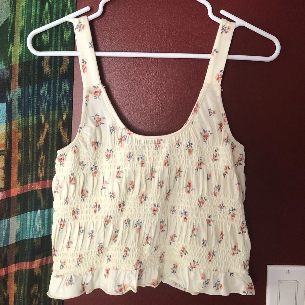 floral tank top